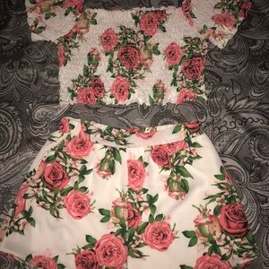 Floral Matching Set